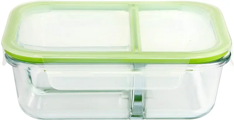 1.1L Leak-Proof Glass Food Container With Airtight Lunchbox Lid 1