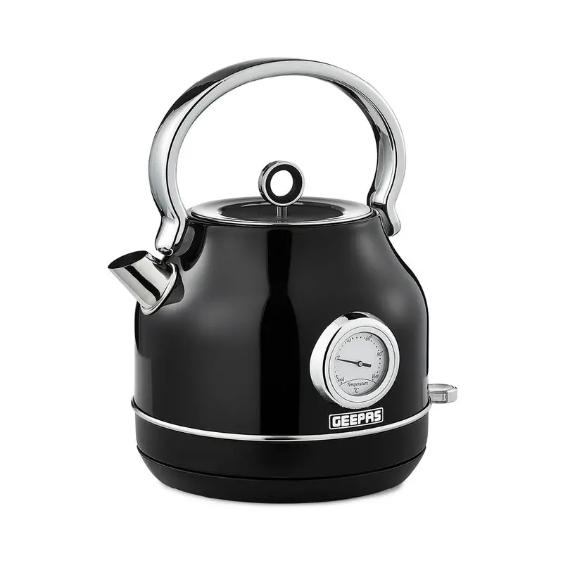 1.7L Stainless Steel Rapid-Boil Kettle – Vintage-Inspired Design 1