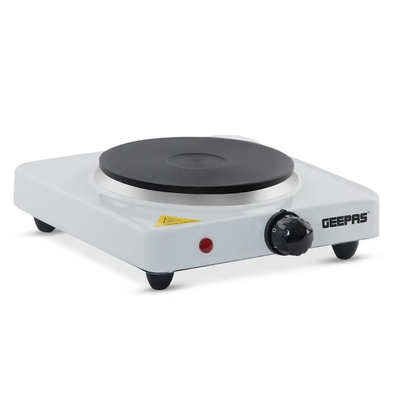1000W Cast Iron Single Burner – Portable Tabletop Electric Cooker 1
