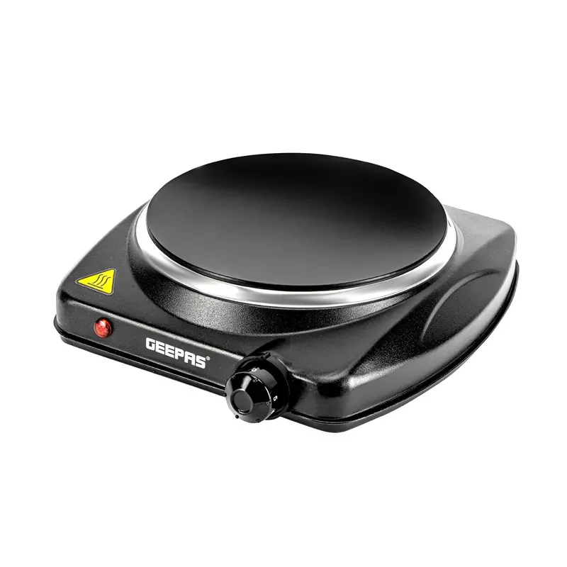 1200W Portable Single-Burner Black Ceramic Electric Hot Plate 1
