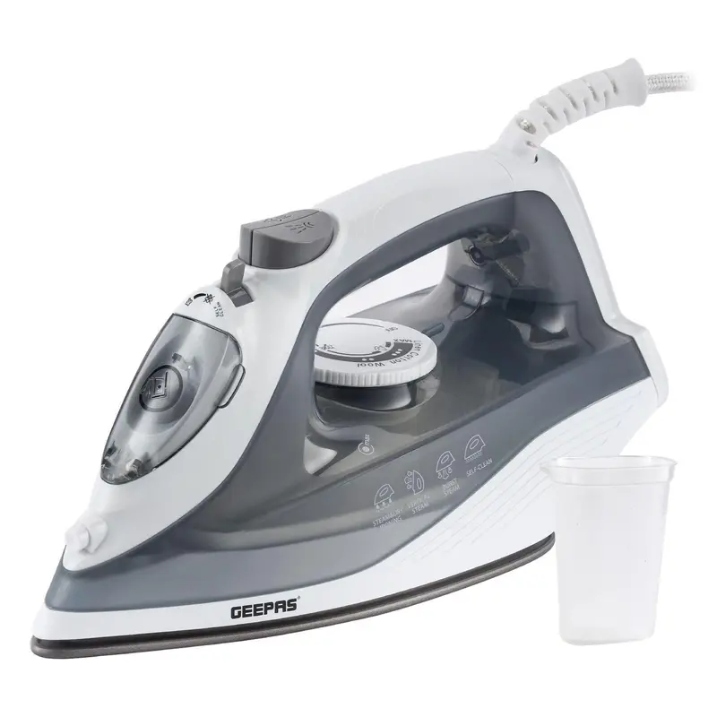 1600W Dry/Steam Iron With Non-Stick Ceramic Soleplate 1