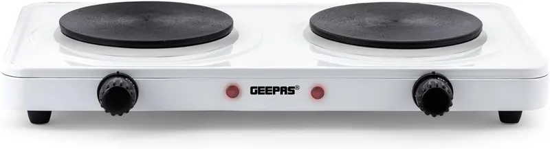 2000W Dual Burner Hot Plate – Universal Countertop Cooking Surface 1