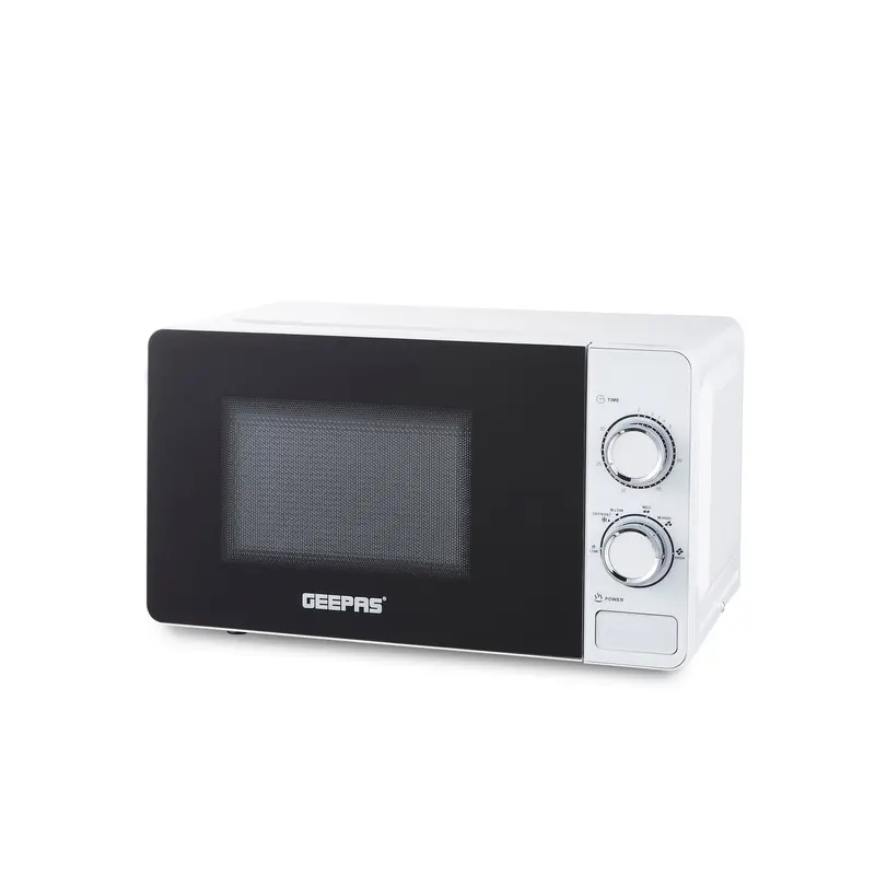 20L White Manual Microwave Oven – 5 Power Levels, 700W Solo Model 1