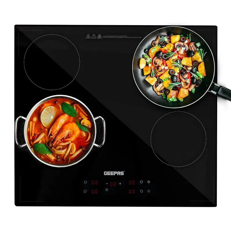 4-Burner Built-In Infrared Hob – Smart Digital Touch Control Cooktop 1