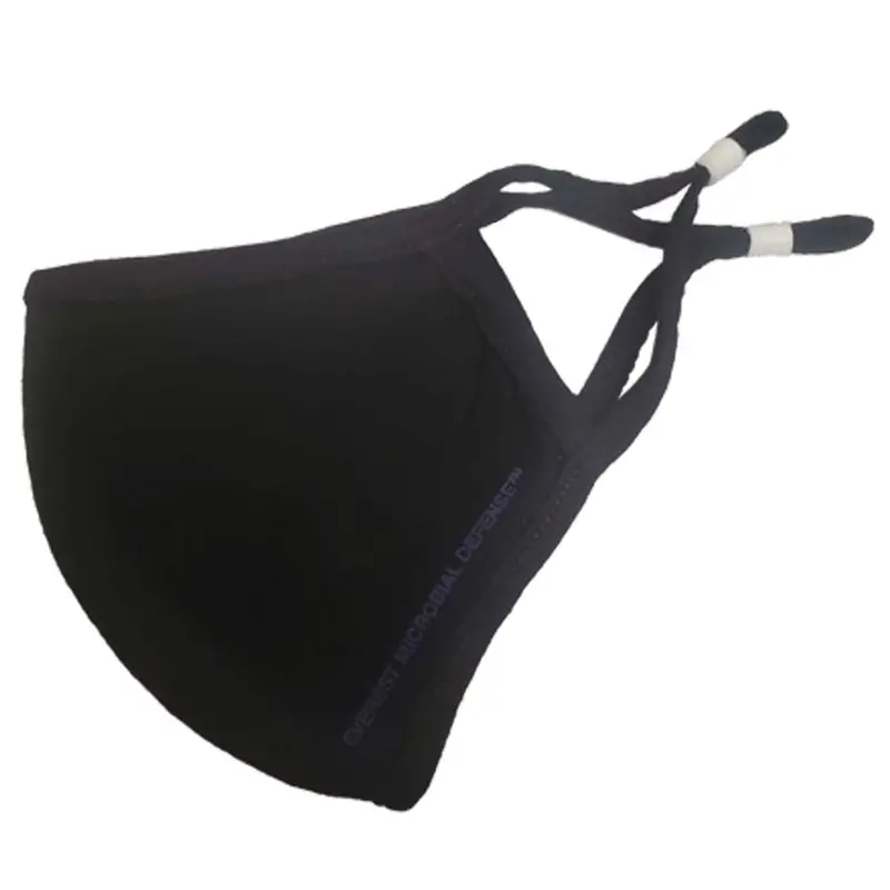 Adjustable Antimicrobial Face Mask With Odor-Resistant Fabric 1