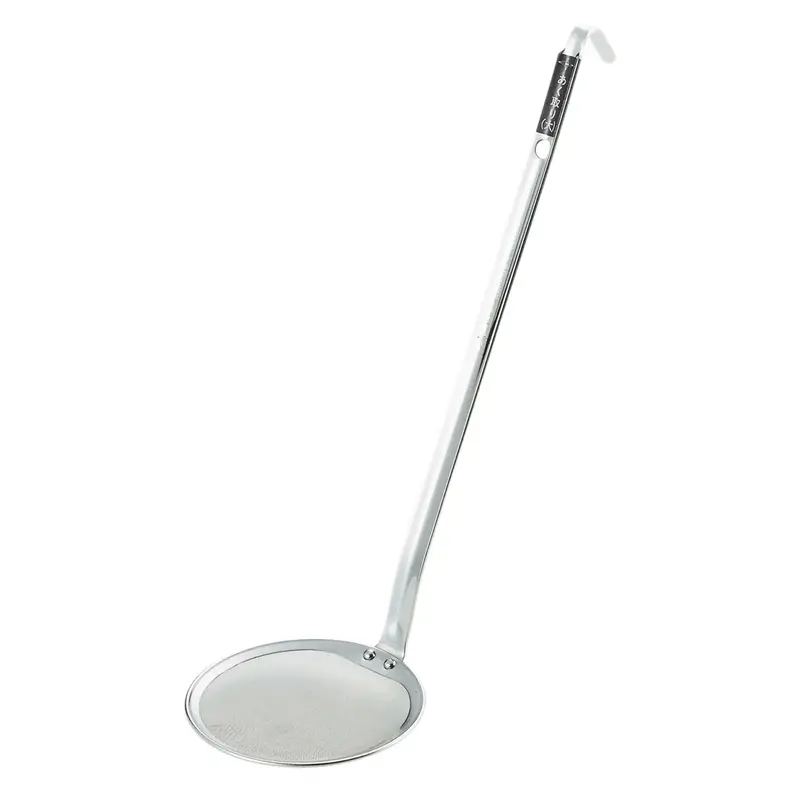 Akagawa Kibutsu Stainless Steel Fine-Mesh Skimmer Ladle 1