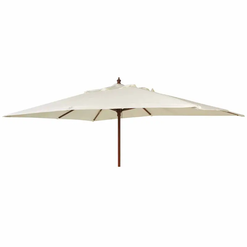 Alexander Rose 3M X 2M Ecru Rectangular Garden Parasol 1