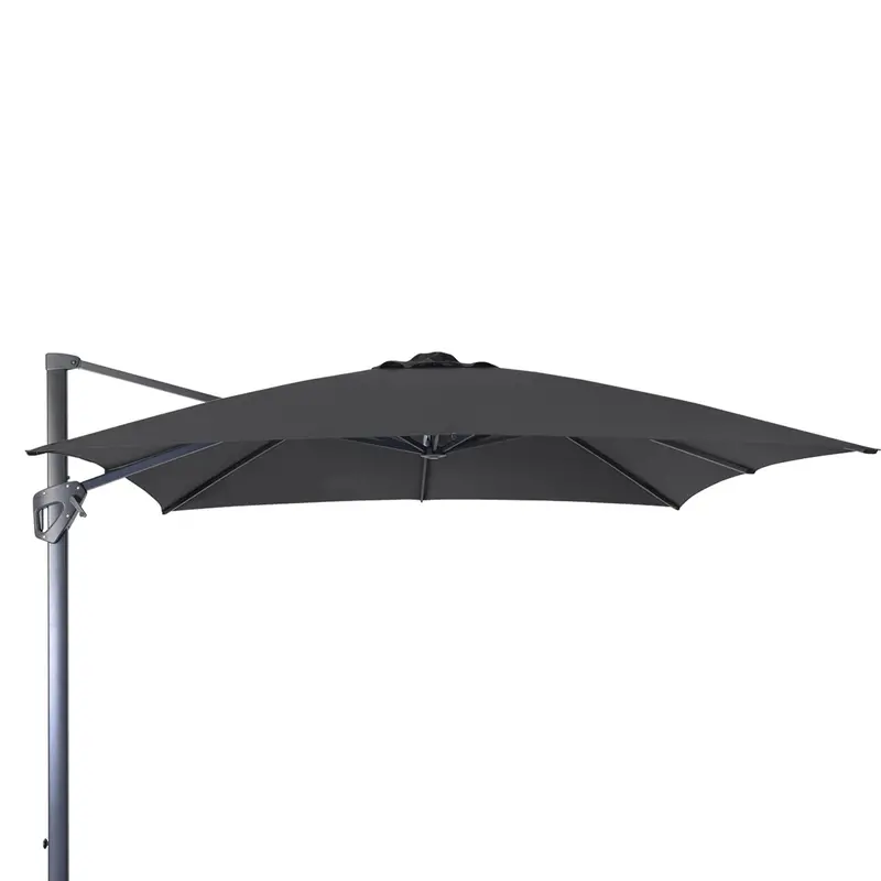 Alexander Rose 3M X 3M Charcoal Cantilever Square Garden Parasol 1