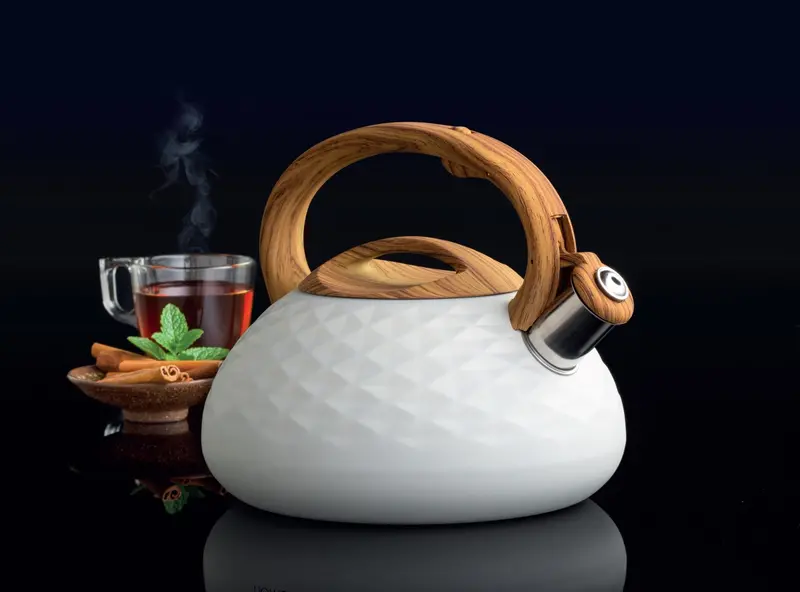 Ambition Da3184 Golf-Style Gas Kettle – 2.3 L, White 1