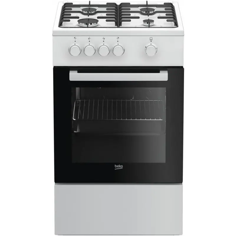 Beko Fsg52020Dw Freestanding Gas Cooker With Grill – 50 X 60 Cm 1