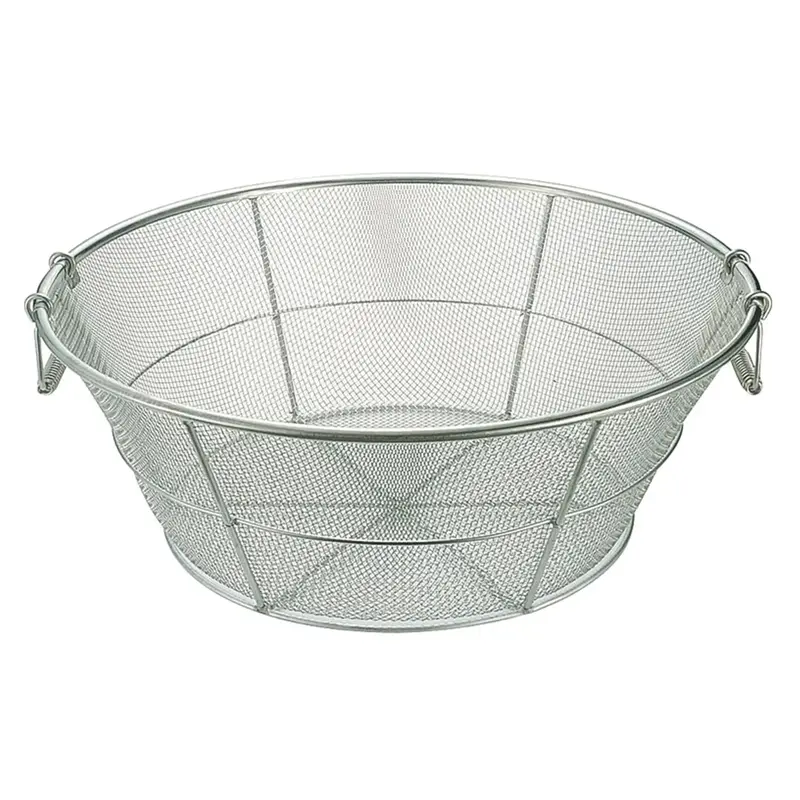 Benkei Stainless Steel Mesh Colander With Sturdy Side Handles 1