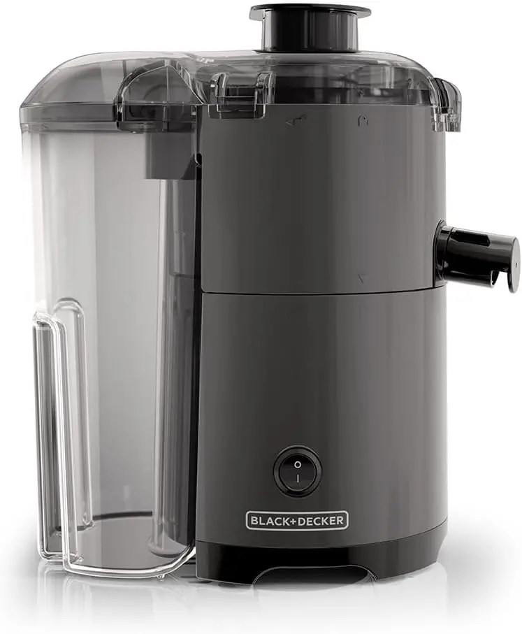 Black+Decker Je2500B Quiet Juicer – Compact 110V Fruit & Vegetable Extractor With Non-Drip Spout & Dishwasher-Safe Parts 1