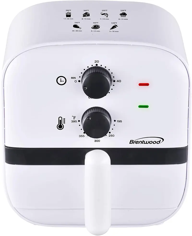 Brentwood Af100 Compact 1-Quart Air Fryer – Digital Timer, Adjustable Temperature, 110V 1