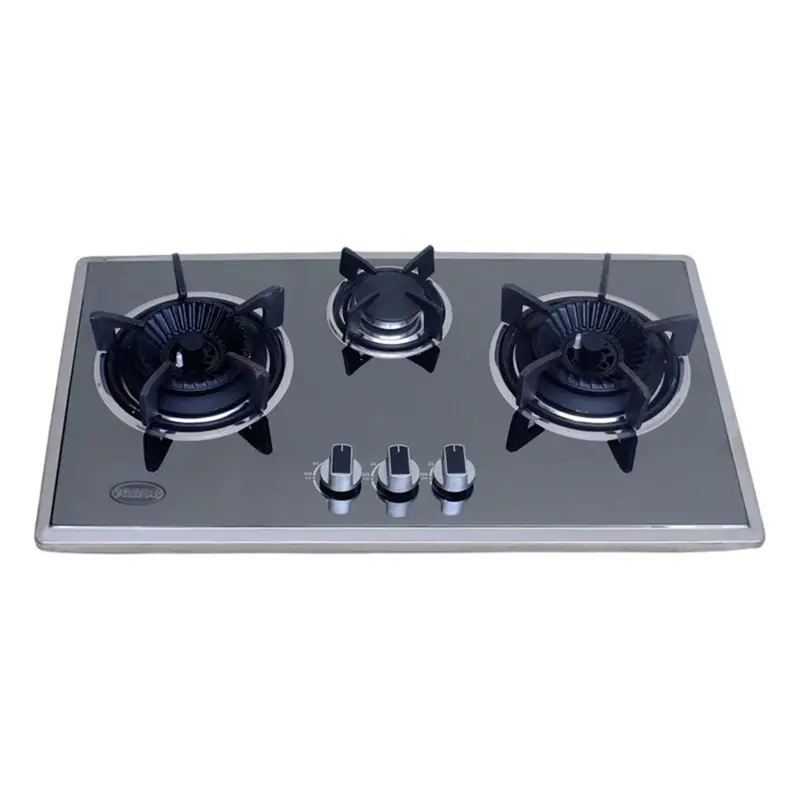 Canon Stainless Steel 3-Burner Lpg Gas Hob – Model Ca9-Lpg 1