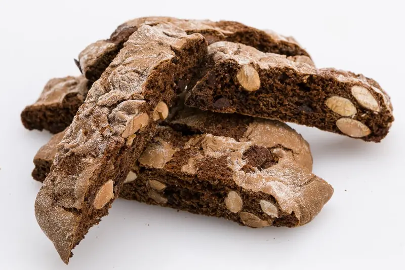 Chocolate And Almond Biscotti (Cantucci) 1