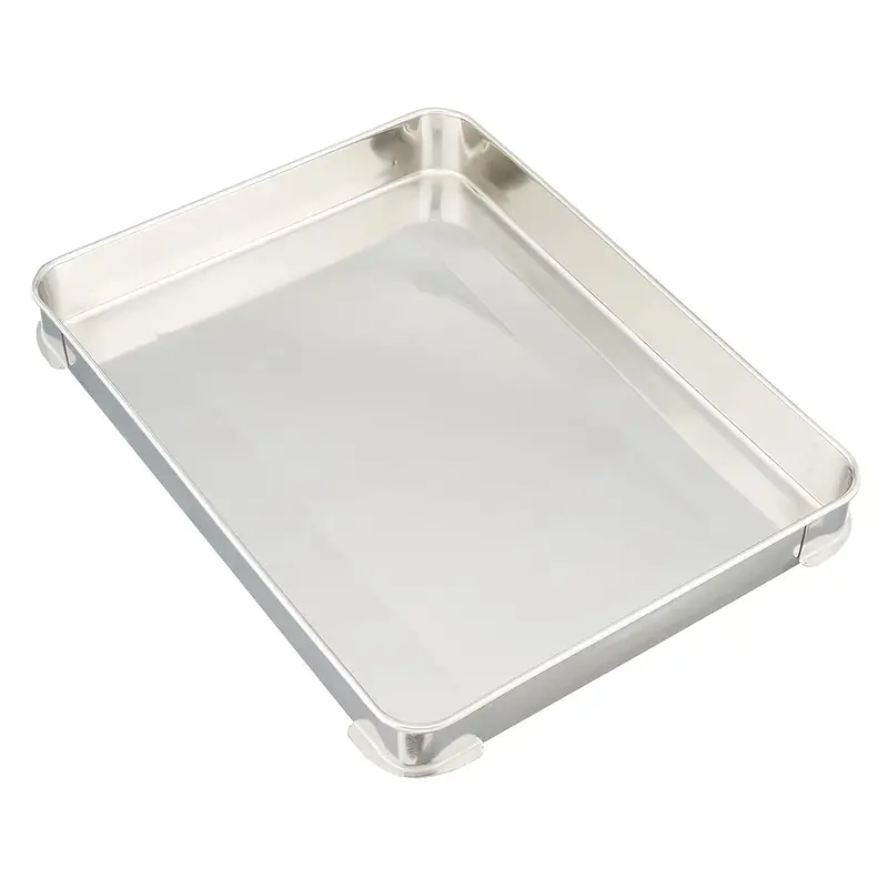 Clover Stainless Steel Gyoza Preparation Tray – Durable Stackable Option 1