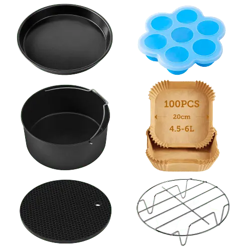Cosori Universal Air Fryer Accessories Kit – Compatible With All Models 1