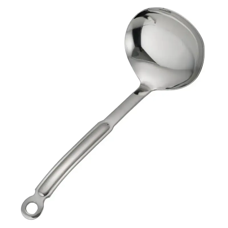 Daiichi Kinzoku Stainless Steel Ladle – Ergonomic Soup & Sauce Serving Scoop 1