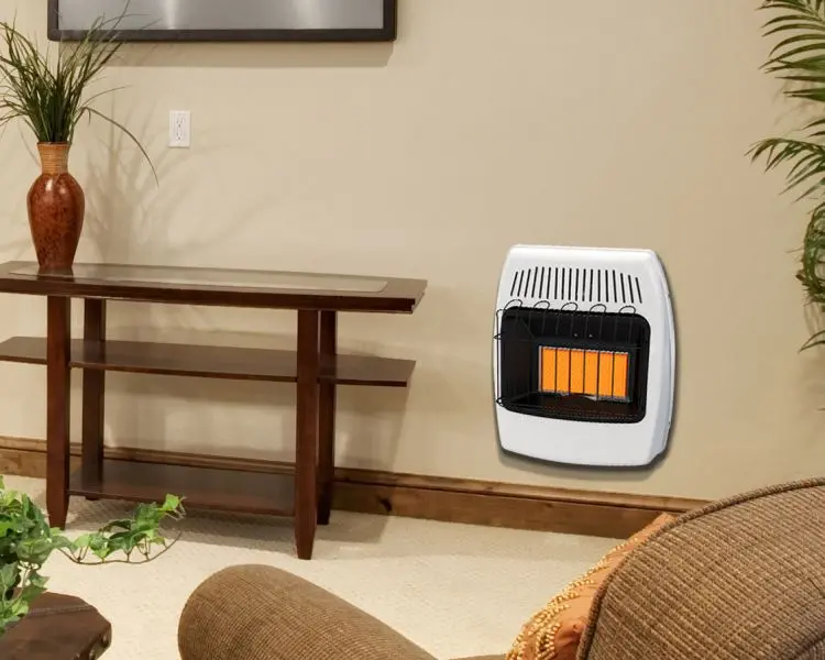 Dyna-Glo 18K Btu Natural Gas Infrared Wall Heater – Vent-Free Indoor Use 1