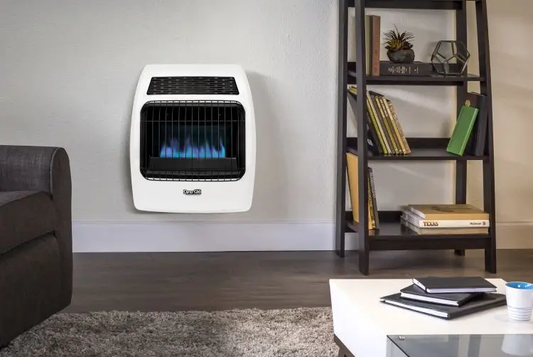 Dyna-Glo Blue Flame Wall Heater – 20,000 Btu Lp With Thermostat Control 1