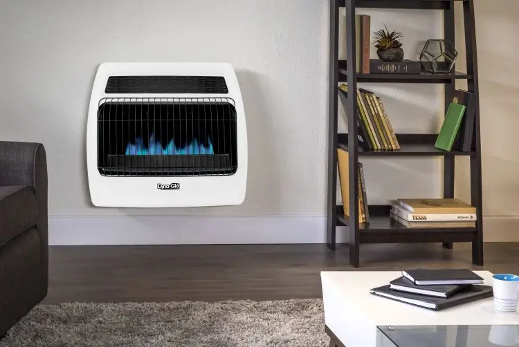 Dyna-Glo Blue Flame Wall Heater – 30,000 Btu Ng With Built-In Thermostat 1