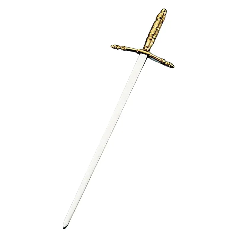 Ebm Gold-Finished Stainless Steel Sword Skewer 1