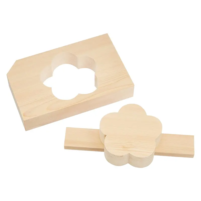 Ebm Hinoki Cypress Grain Mold – Traditional Rice Shaping Tool 1