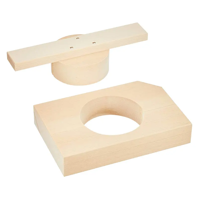 Ebm Natural Wood Rice Mold – Hinoki Cypress Onigiri Maker 1