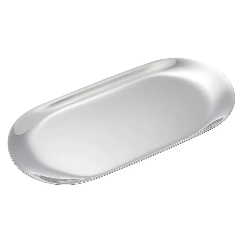 Ebm Oval Stainless Steel Cash Tray 1