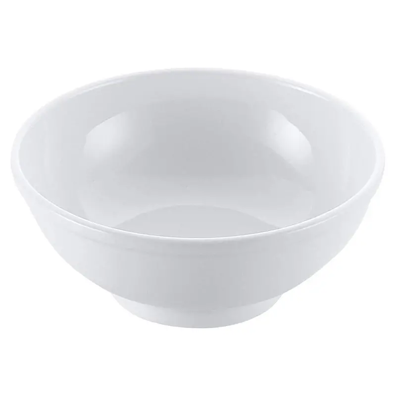 Ebm Porcelain Classic White Round Serving Bowl 1