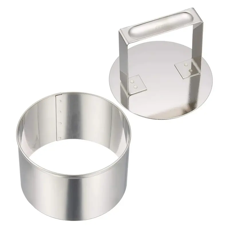 Ebm Round Stainless Steel Rice Mold 1