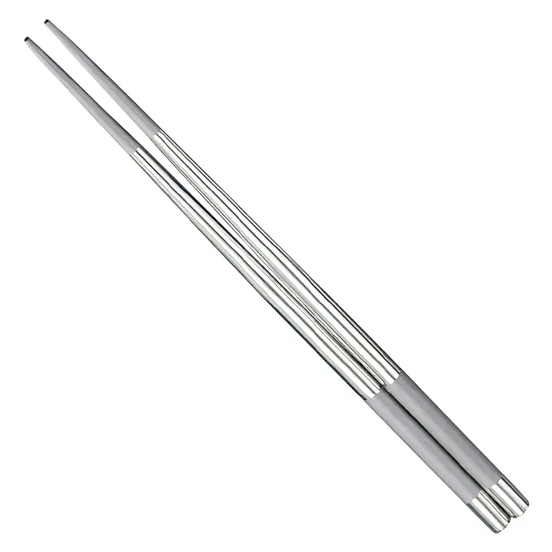 Ebm Sleek Stainless Steel Serving Chopsticks – 23Cm, Heat-Resistant & Lightweight 1