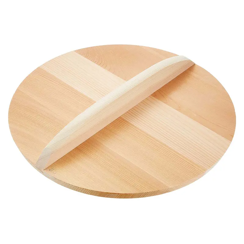 Ebm Solid Sawara Cypress Wooden Lid 1