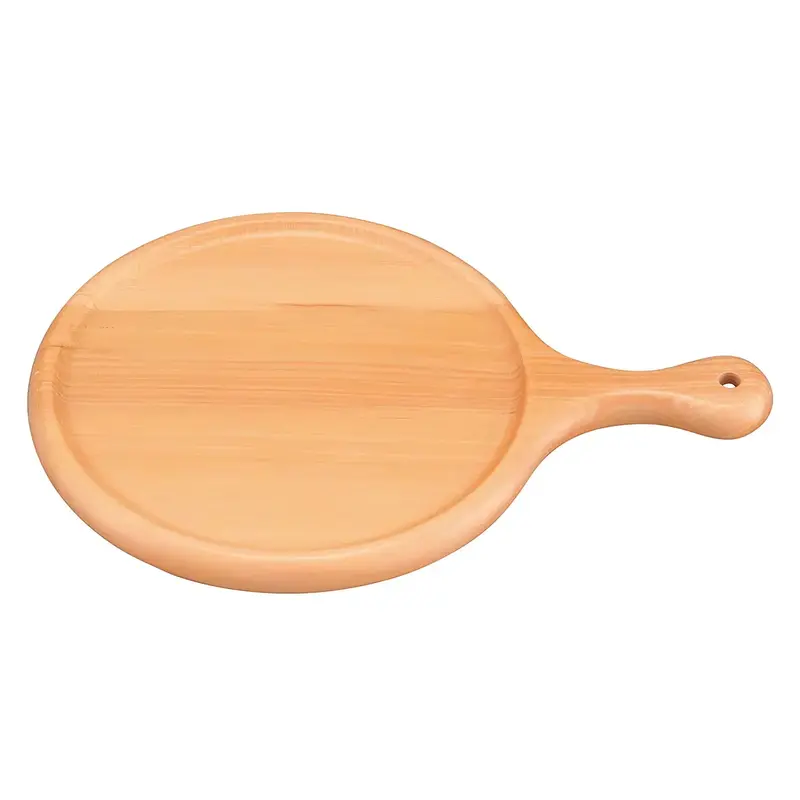Ebm Solid Wood Pizza Serving Tray 1