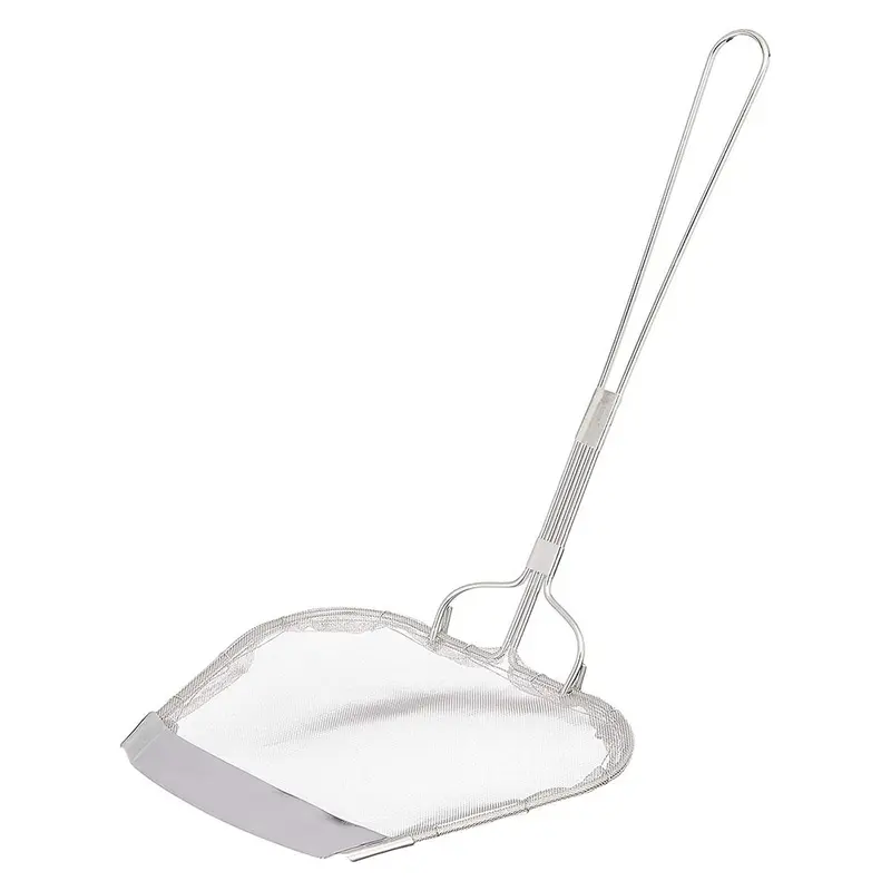 Ebm Square Mesh Oil Skimmer – Commercial-Grade Stainless Steel Strainer 1