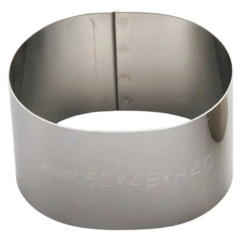 Ebm Stainless Steel Oval Ring Mold 1