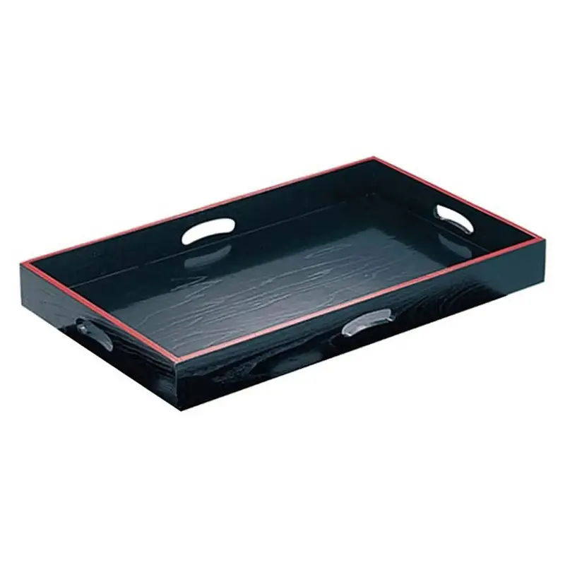 Ebm Wooden Serving Tray With Integrated Handles 1