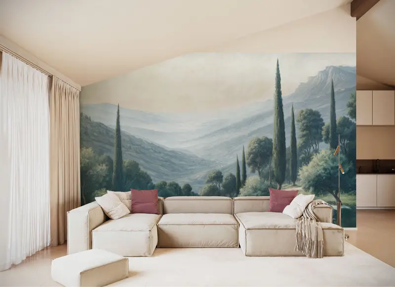 Elysian Fields Mural Design 1