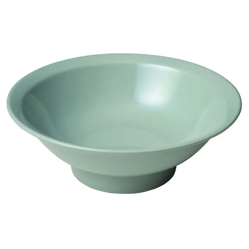 Entec Melamine Bluish Chinese-Style Soup Bowl 1