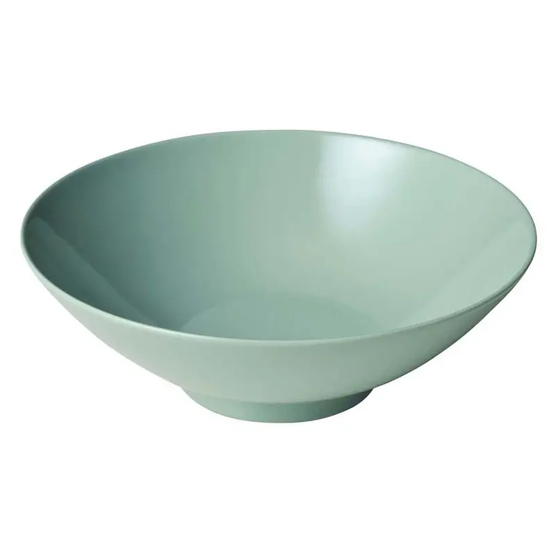 Entec Melamine Round Bluish Chinese Soup Bowl 1