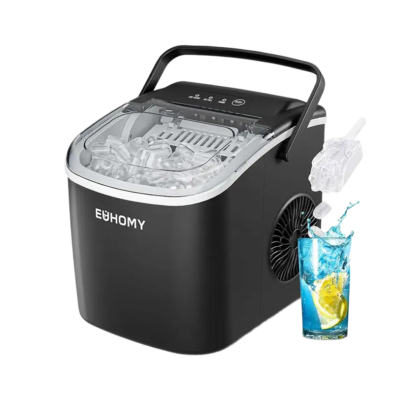 Euhomy Dart H1 Bullet Ice Maker – Rapid-Production Compact Unit 1