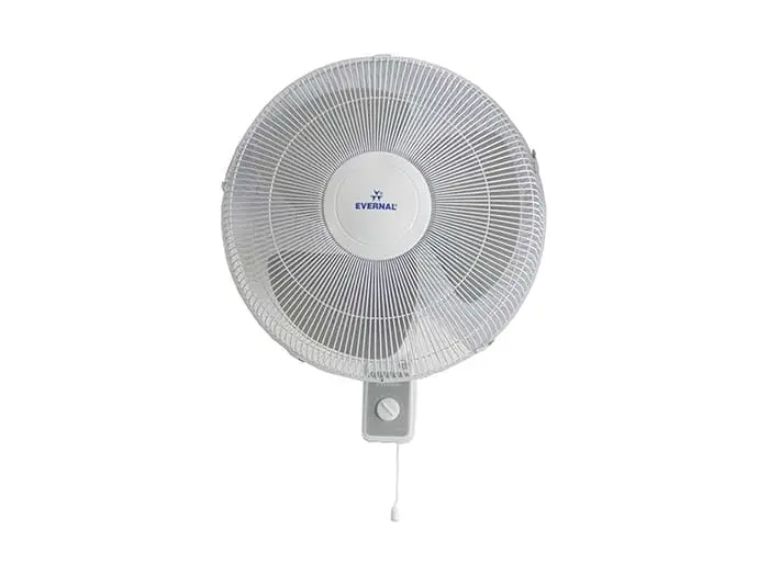 Evernal 16-Inch Wall-Mounted Fan – Single-String Control, Oscillating Design 1