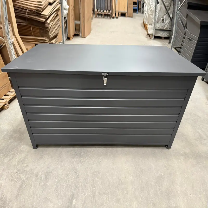 Ex-Display Bracken Outdoors Sumo Large Aluminium Garden Storage Box With Cushions 1
