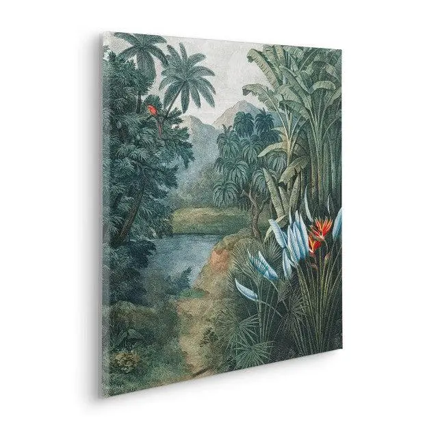 Exotic Empire Botanical Canvas Art 1