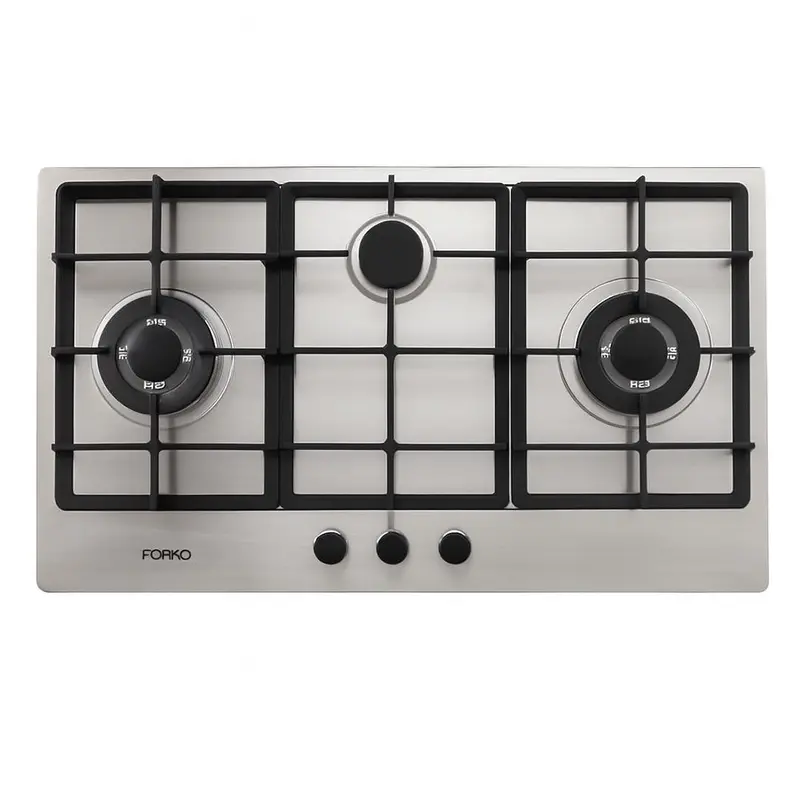 Forno Stainless Steel 3-Burner Gas Hob – Mas-8603Ffd-Ng 1
