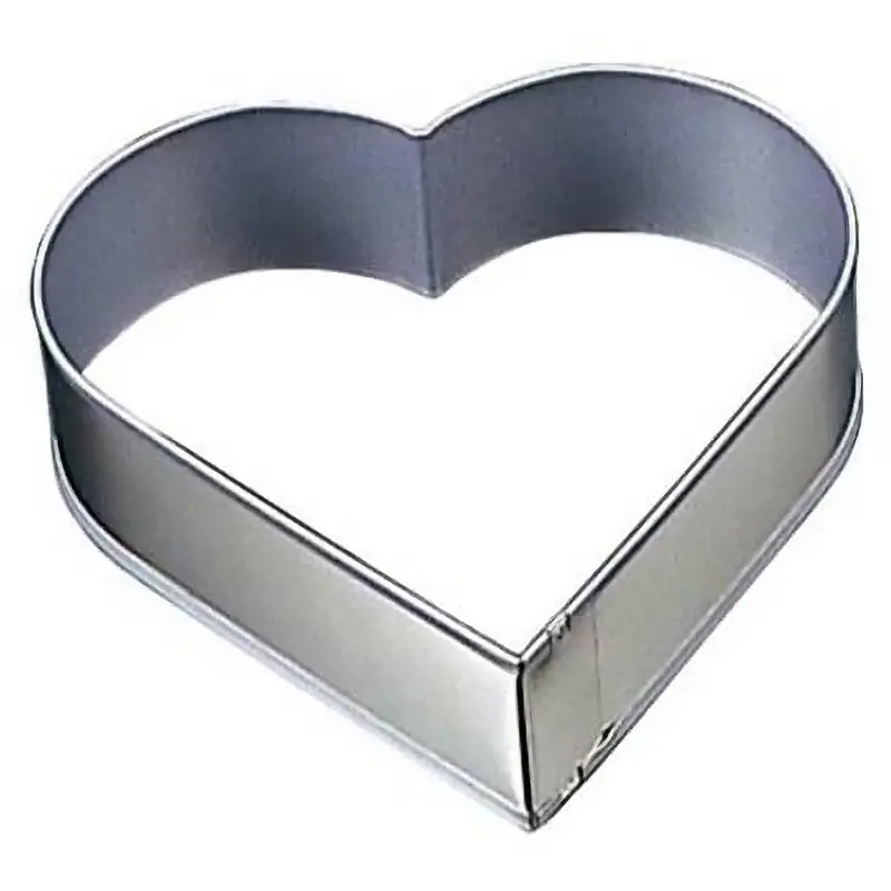 Fujihoro Stainless Steel Heart Ring Mold – Professional-Grade Baking Accessory 1