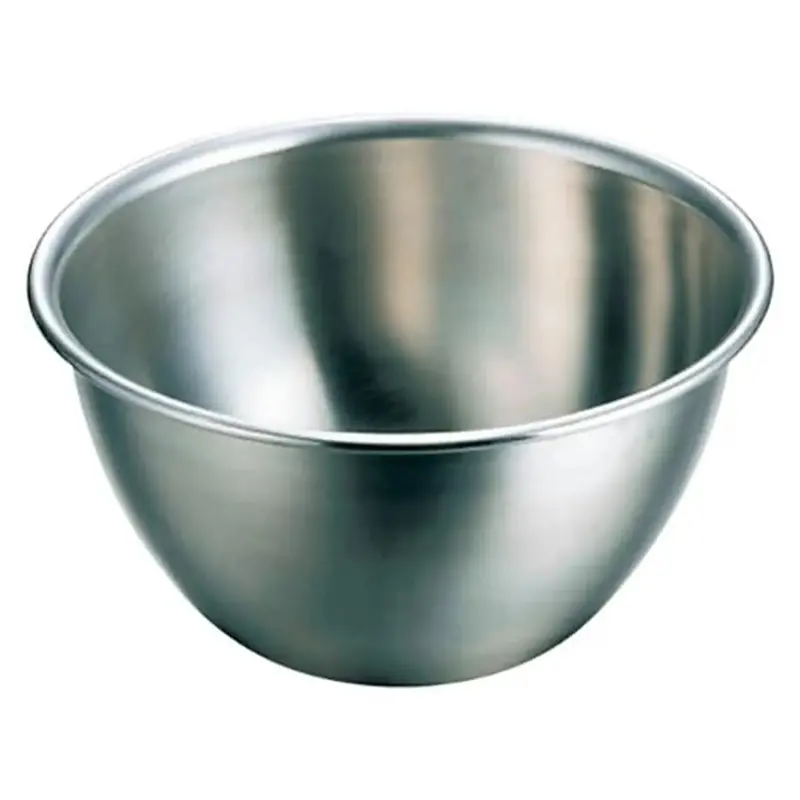 Fujii Antibacterial Stainless Steel Deep Mixing Bowl – Hygienic Food Prep Design 1