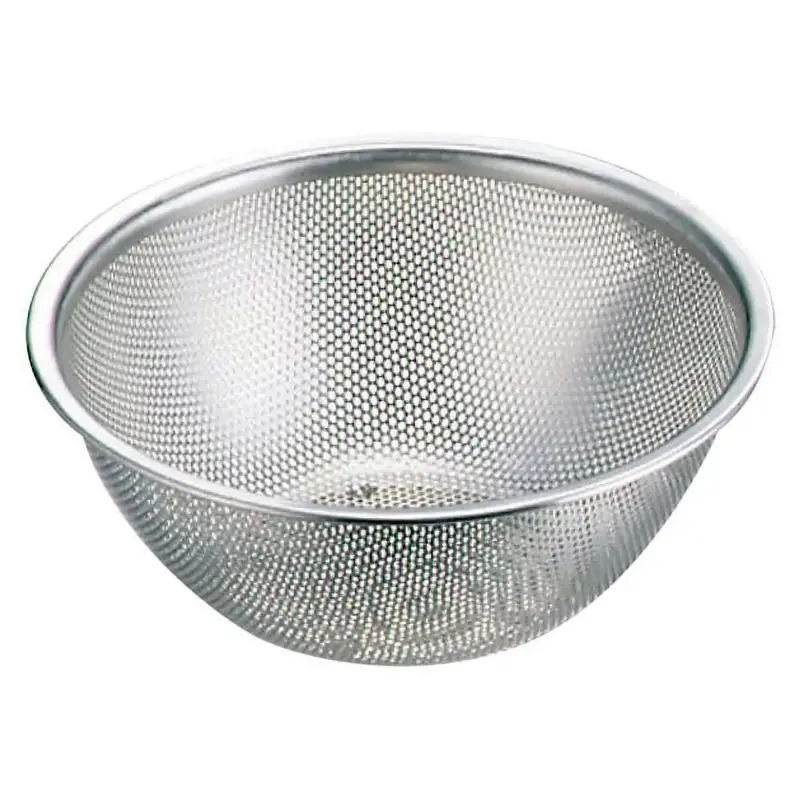 Fujii Stainless Steel Antibacterial Drain Colander – Hygienic Design 1