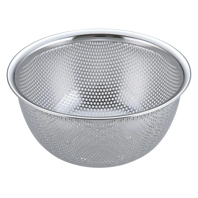 Fujii Stainless Steel Deep Drain Colander – Commercial Use 1