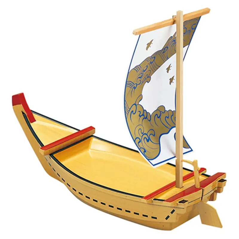 Fukui Craft Abs Resin Sushi Boat – Lightweight & Durable Modern Alternative 1